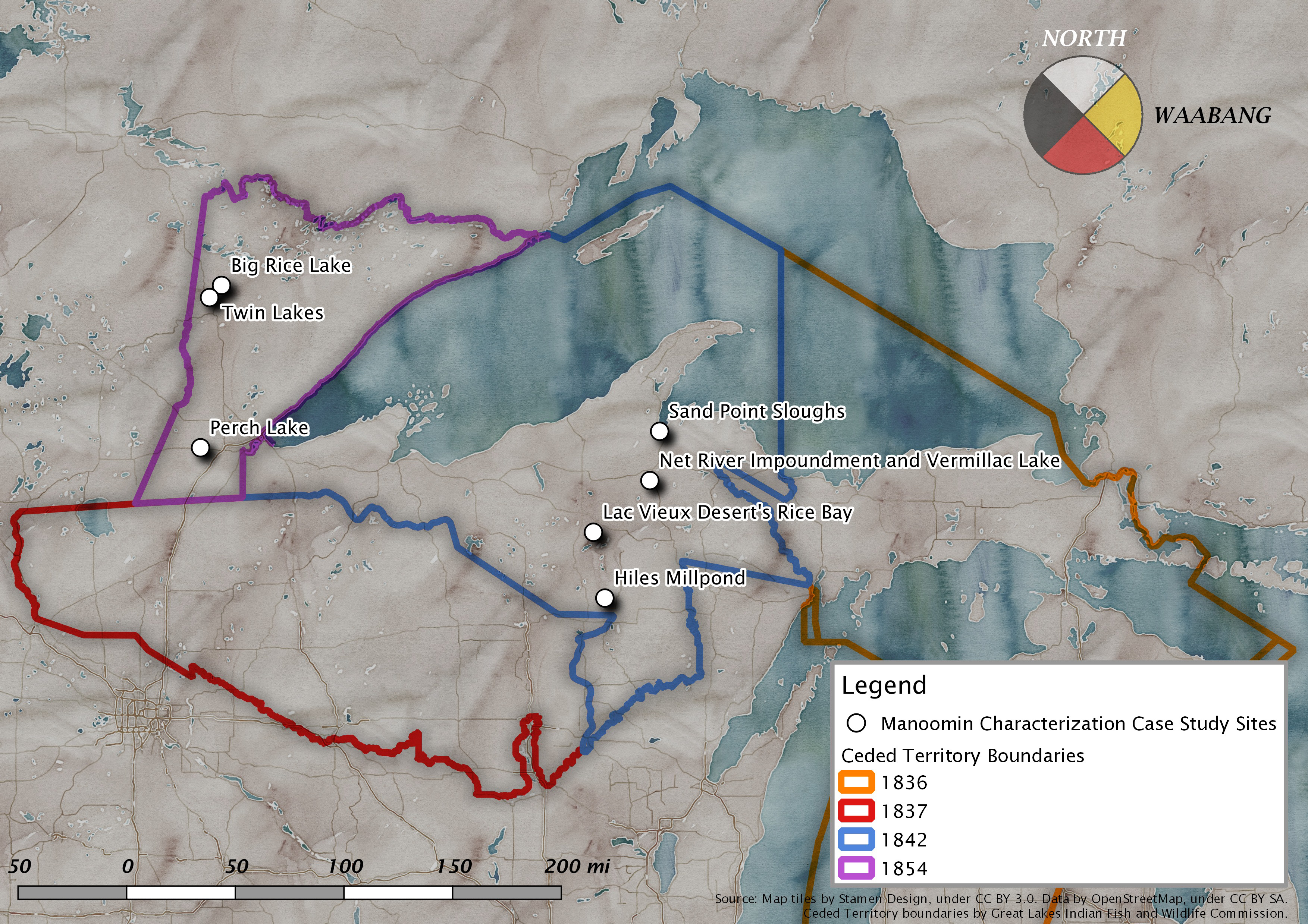 Manoomin map