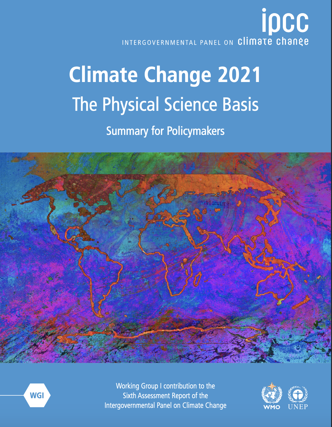 IPCC climate change cover