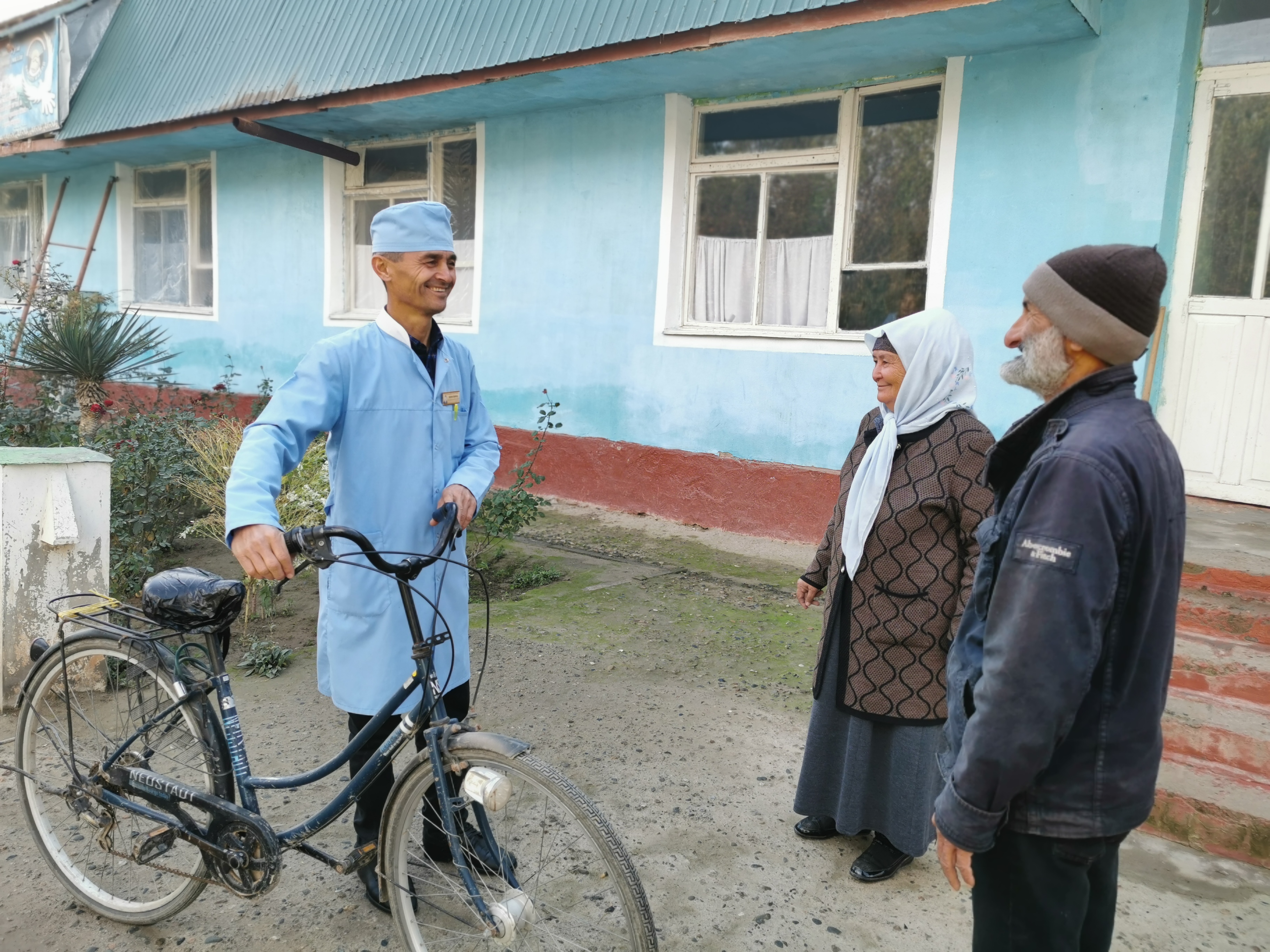 Khurshed Khojaev’s daily patient visits