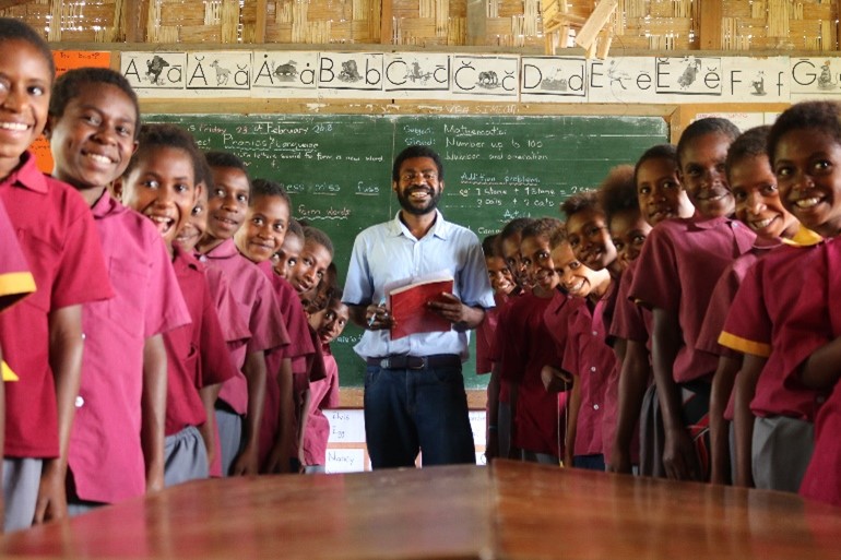 Papua New Guinea school