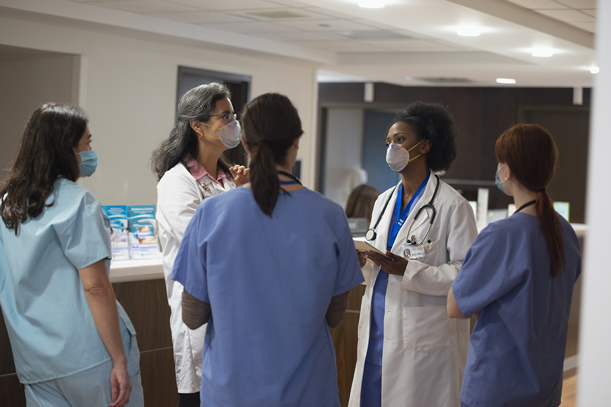 doctors at hospital