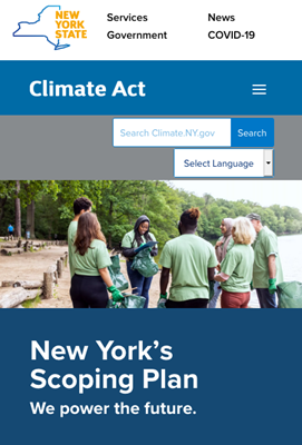 climate act ny scoping plan