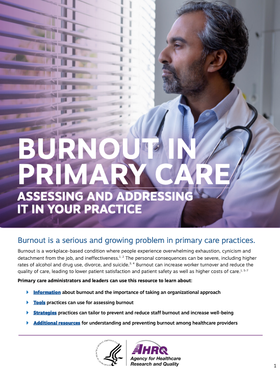 Assessing and Addressing Burnout in Primary Care