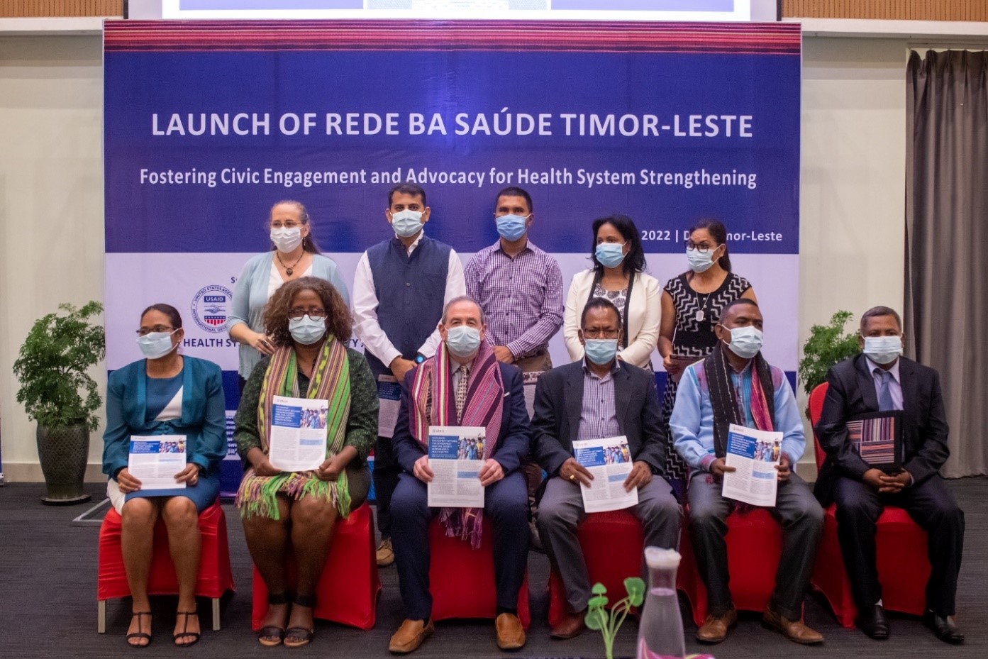 Launch of the Rede Ba Saúde Timor-Leste (REBAS-TL) health network