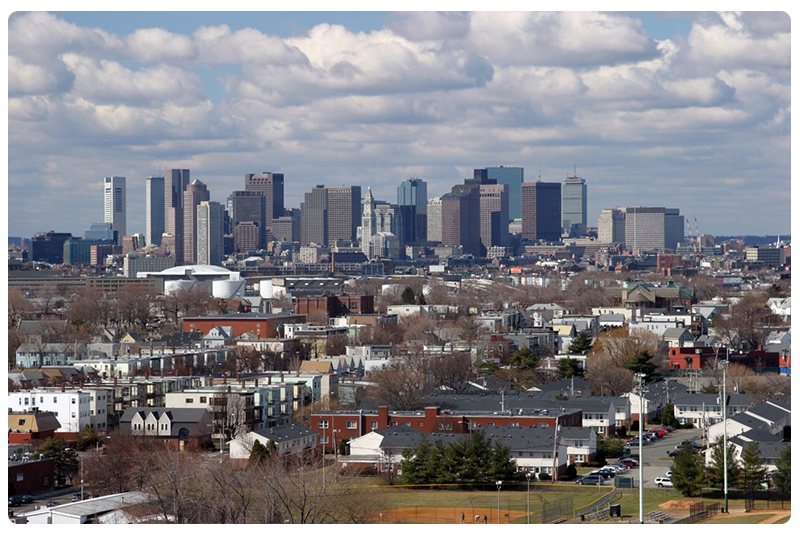 City of Boston view