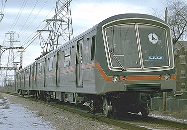 1970s train car