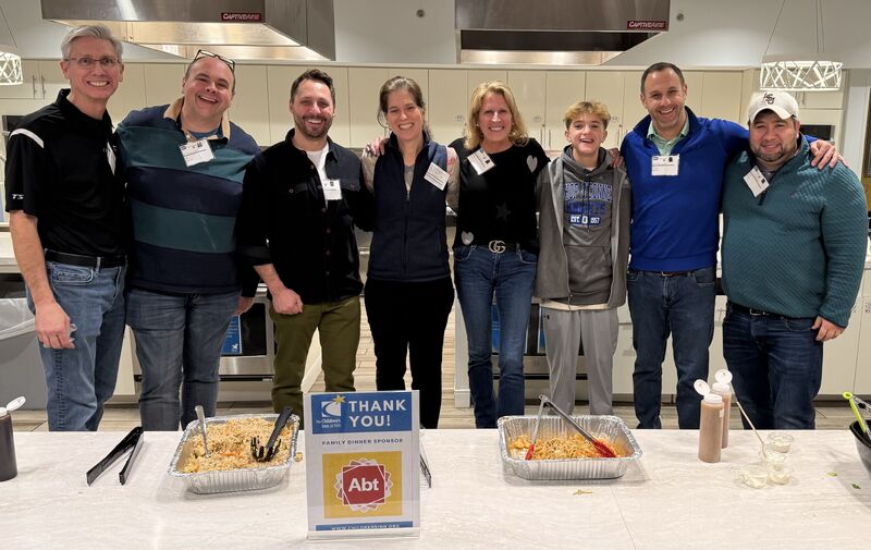 abt staff during a volunteer day