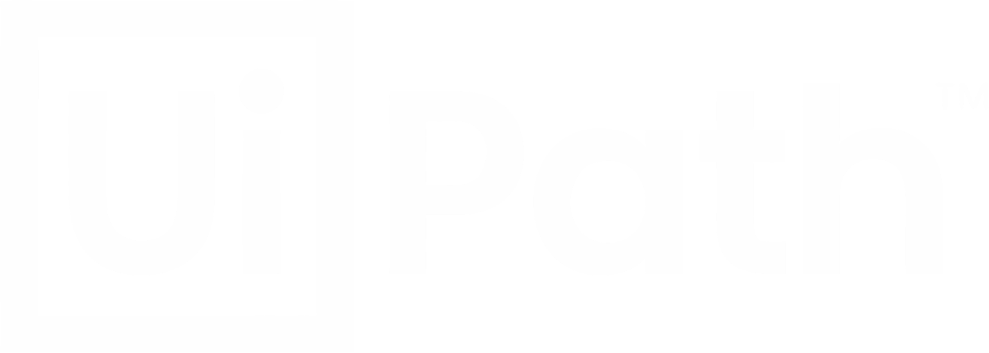 UiPath logo in white