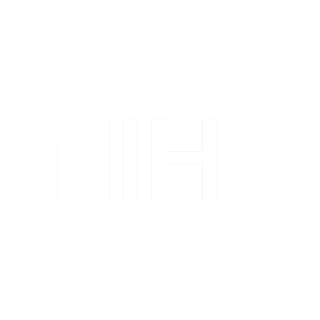 NIH logo white