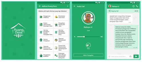 Image of the Ruang Desa app