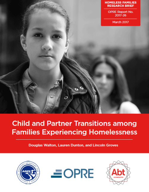 Child and Partner Transitions among Families Experiencing Homelessness