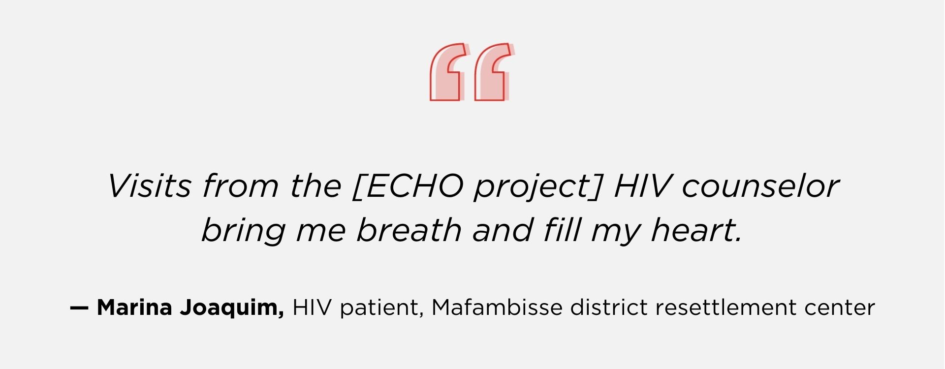 Abt-trained community workers ensure that those dealing with the fallout from natural disasters continue HIV treatment.