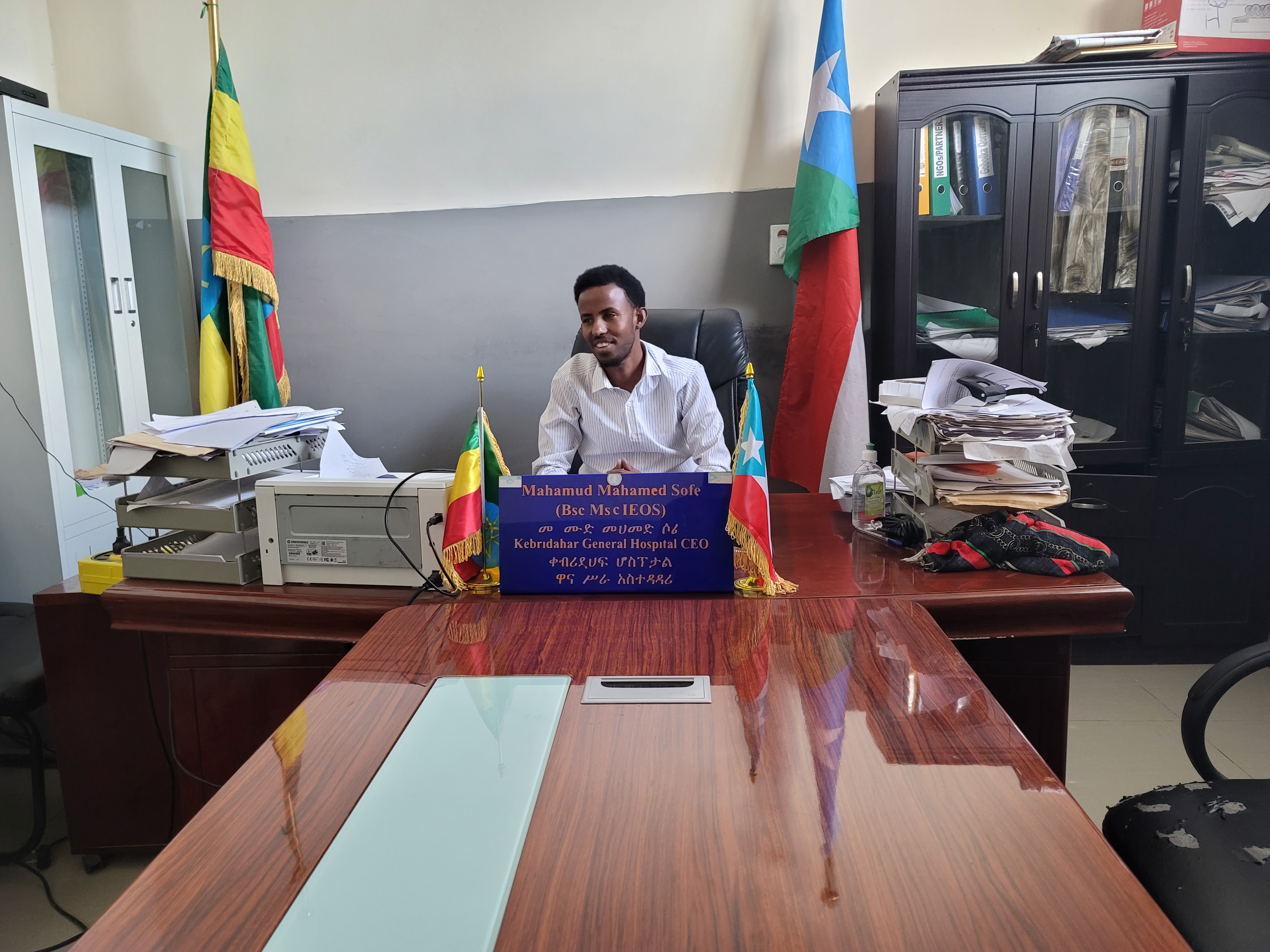 CEO Mahamud Mehamed Sofe. Photo credit: Ayenew Haileselassie, Abt Global
