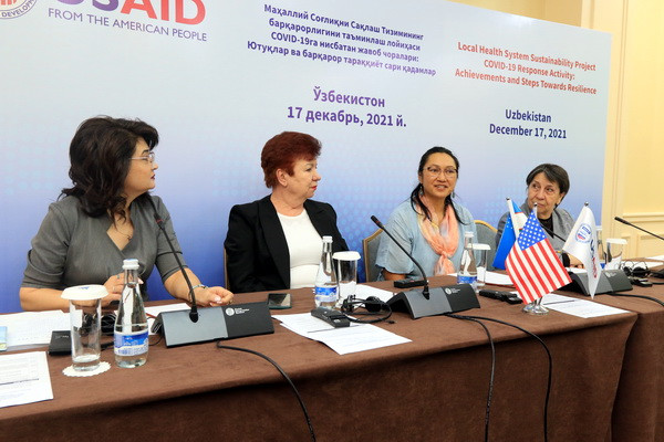 A December 2021 event in Tashkent marked the successful completion of the COVID-19 Response Activity in Uzbekistan.
