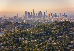 view across Los Angeles