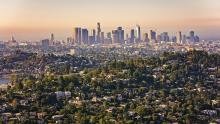 view across Los Angeles