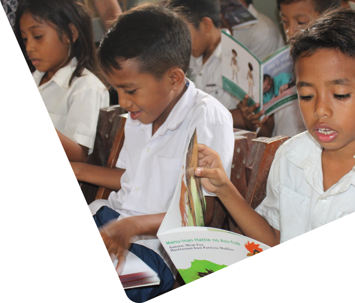 timor-leste students in class
