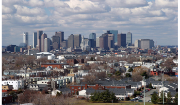 View of City of Boston