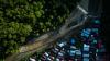 an overhead photo of Panengahan Village, Indonesia