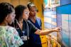 Nurses using smart tv technology