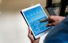 person holding a tablet