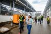 women touring a plant as part of Investing in Women event